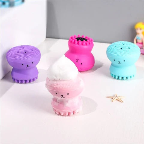 Silicone Mini Octopus Facial Cleansing Brush