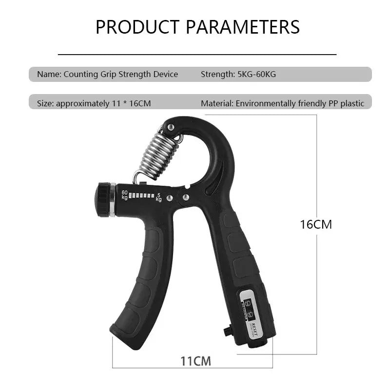 Grippler Hand Trainer with Counter