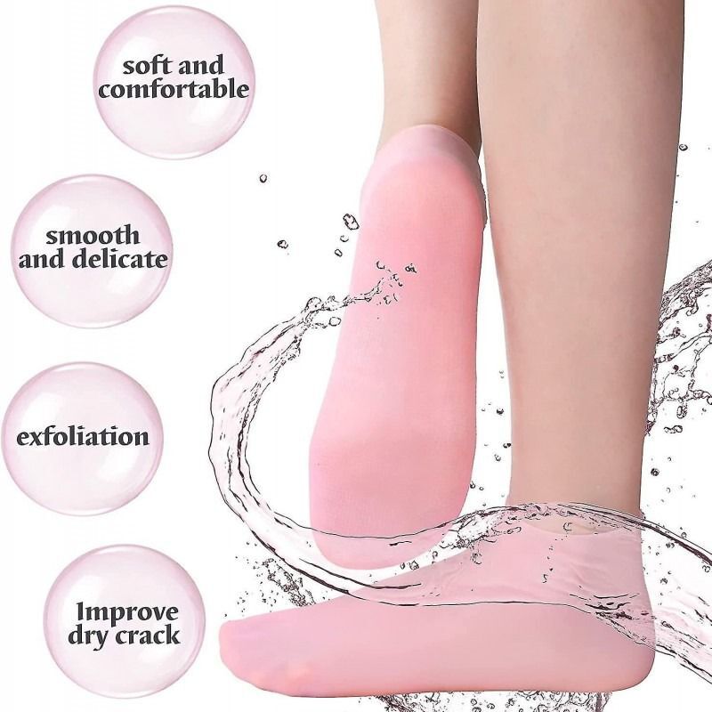 High Quality Silicone Socks | For Rough & Cracked Feet