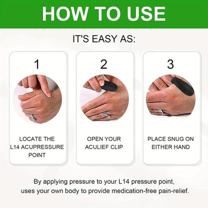 Sugar Control LI4 Acupressure Point Clip